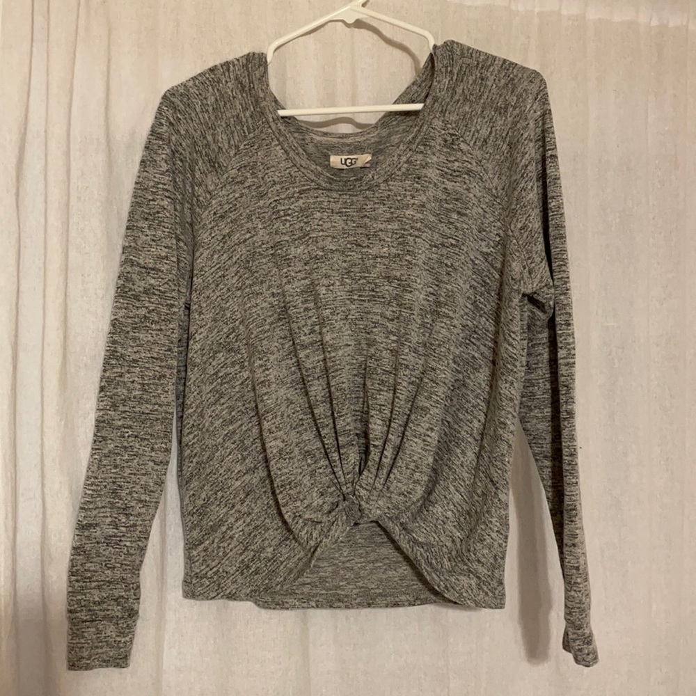 Ugg tie Knot Long Sleeve Lounge Top size M